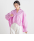【WEB限定】ストライプショートシャツ≪洗濯機で洗える≫