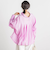 【WEB限定】ストライプショートシャツ≪洗濯機で洗える≫