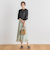 【WEB限定】シャインサテン楊柳プリーツスカート≪手洗い可能≫