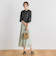 【WEB限定】シャインサテン楊柳プリーツスカート≪手洗い可能≫