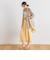 【WEB限定】シャインサテン楊柳プリーツスカート≪手洗い可能≫
