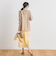 【WEB限定】シャインサテン楊柳プリーツスカート≪手洗い可能≫