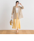 【WEB限定】シャインサテン楊柳プリーツスカート≪手洗い可能≫