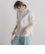 レース襟2WAYシャツ≪手洗い可能≫