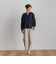 【WEB限定】サークルストレッチテーパードパンツ≪洗濯機で洗える≫