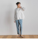 【WEB限定】サークルストレッチテーパードパンツ≪洗濯機で洗える≫