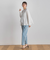 【WEB限定】サークルストレッチテーパードパンツ≪洗濯機で洗える≫