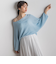 ペーパー混ヤーンドルマンプルオーバー≪手洗い可能≫