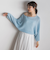 ペーパー混ヤーンドルマンプルオーバー≪手洗い可能≫