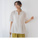 カラミタンブラーZIPブラウス≪手洗い可能≫