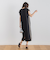 【WEB限定】カットジョーゼットサイドラインワンピース≪手洗い可能≫