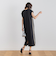 【WEB限定】カットジョーゼットサイドラインワンピース≪手洗い可能≫