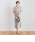 【WEB限定】カットジョーゼットサイドラインワンピース≪手洗い可能≫