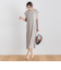 【WEB限定】カットジョーゼットサイドラインワンピース≪手洗い可能≫