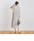 【WEB限定】カットジョーゼットサイドラインワンピース≪手洗い可能≫