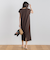 【WEB限定】カットジョーゼットサイドラインワンピース≪手洗い可能≫