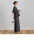 タンブラーブッチャーキーネックブラウス≪手洗い可能≫