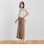【WEB限定】カットジョーゼット肩ラメプルオーバー≪手洗い可能≫