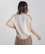 【WEB限定】カットジョーゼット肩ラメプルオーバー≪手洗い可能≫