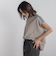 【WEB限定】カットジョーゼット肩ラメプルオーバー≪手洗い可能≫