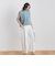 【WEB限定】カットジョーゼット肩ラメプルオーバー≪手洗い可能≫