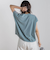 【WEB限定】カットジョーゼット肩ラメプルオーバー≪手洗い可能≫