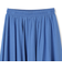 【WEB限定】麻調シアーシャーリングフレアスカート≪手洗い可能≫
