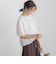 【WEB限定】気流染めティアードブラウス≪手洗い可能≫