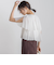 【WEB限定】気流染めティアードブラウス≪手洗い可能≫