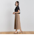 【WEB限定】気流染めティアードブラウス≪手洗い可能≫