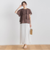 【WEB限定】気流染めティアードブラウス≪手洗い可能≫