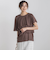 【WEB限定】気流染めティアードブラウス≪手洗い可能≫