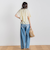 【WEB限定】気流染めティアードブラウス≪手洗い可能≫