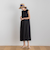 【WEB限定】リネンライクカノコノースリワンピース≪手洗い可能≫