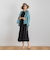 【WEB限定】リネンライクカノコノースリワンピース≪手洗い可能≫