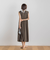 【WEB限定】リネンライクカノコノースリワンピース≪手洗い可能≫