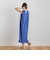 【WEB限定】リネンライクカノコノースリワンピース≪手洗い可能≫