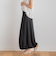【CLANE】サテンバルーンスカート≪手洗い可能≫