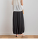 【CLANE】サテンバルーンスカート≪手洗い可能≫