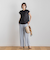 【WEB限定】コットンライクローンブラウス≪手洗い可能≫