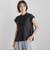 【WEB限定】コットンライクローンブラウス≪手洗い可能≫