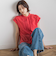 【WEB限定】コットンライクローンブラウス≪手洗い可能≫