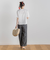 【WEB限定】ドライタッチコットンミックスロゴT≪洗濯機で洗える≫