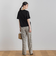 【WEB限定】ドライタッチコットンミックスロゴT≪洗濯機で洗える≫