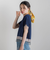 【WEB限定】グログランボーダー切替えプルオーバー≪手洗い可能≫