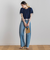 【WEB限定】グログランボーダー切替えプルオーバー≪手洗い可能≫