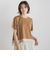 【WEB限定】グログランボーダー切替えプルオーバー≪手洗い可能≫