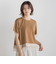 【WEB限定】グログランボーダー切替えプルオーバー≪手洗い可能≫