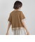 【WEB限定】グログランボーダー切替えプルオーバー≪手洗い可能≫