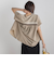 【WEB限定】麻調バックヨークテープ切替えブラウス≪洗濯機で洗える≫